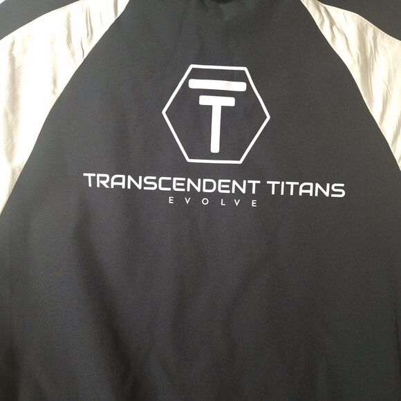 Venum Transcendent Titans Evolve Track Jacket Men’s Large Beige Black Snake Logo - Picture 9 of 12
